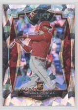 2021 Panini Select Premier Cracked Ice Prizm 13/25 Mickey Moniak #128 uk2