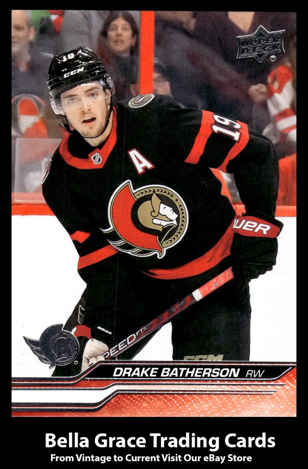 2023-24 Upper Deck Drake Batherson #376 Ottawa Senators NHL Hockey