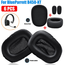6Pcs Ear Pads Replacement Foam Cushion Cover for Blue Parrot VXi B450XT Headset