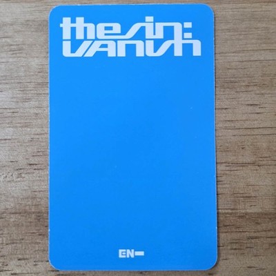 Sunoo Official Photocard Enhypen The Sin : Vanish Weverse Ver