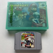 Mario Kart Blockbuster Not For Resale NFR Kiosk w/ Rental Box Nintendo 64 N64