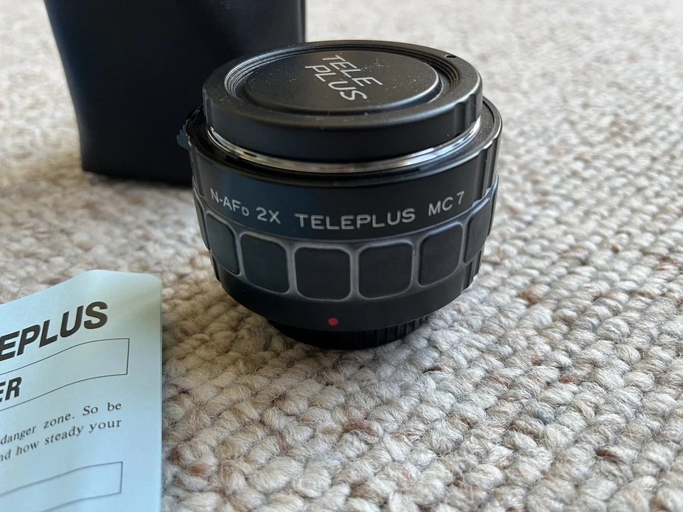 Kenko 2x N-AFD Teleplus MC7 Converter AF - Nikon Analog Digital - Image 2 of 4