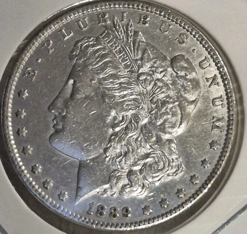 1889-P Morgan Silver Dollar NO RESERVE 《UNCIRCULATED》  Private Collection #1650