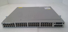 Cisco Catalyst WS-C3850-48P 48Port PoE Switch w/ C3850-NM-4-1G Network Module