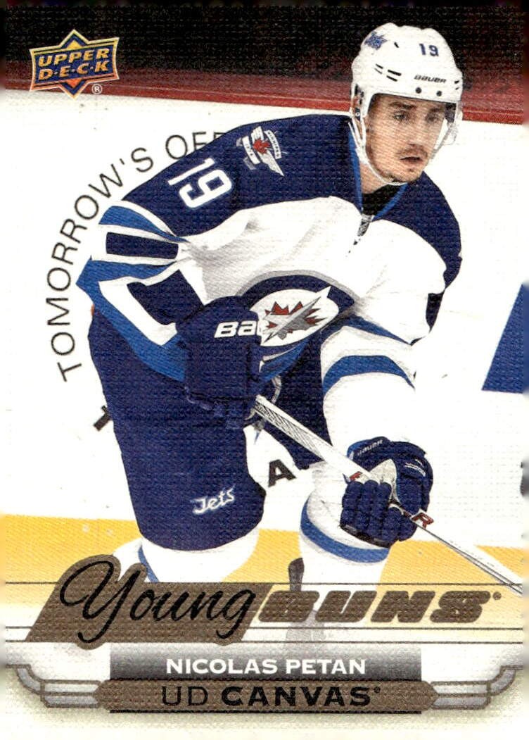 2015-16 Upper Deck #C119 Nicolas Petan UD Canvas Young Guns RC Rookie