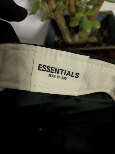 New Era Fear Of God Dad Essentials Snapback Negro NIEBLA Correa Ajustable - Imagen 6 de 12
