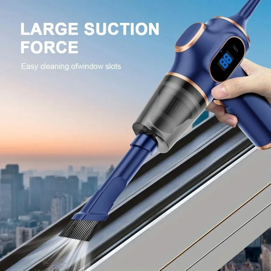 Wireless Car Vacuum Cleaner High Power Mini Handheld Portable Home Office