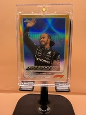 Lewis Hamilton Card# 165 Gold 50/50 F1 Rare VERY LOW POP.🔥🔥💰💰💰