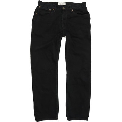 Levi's Strauss  Herren Schwarz Straight Regular  Jeans W34 L31 (64259)