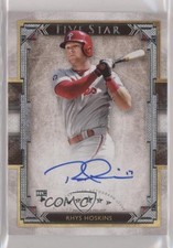 2018 Topps Five Star Rhys Hoskins #FSA-RH Auto 1q7