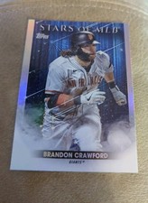 2022 Topps Update Stars of MLB Brandon Crawford #SMLB-81 San Francisco Giants