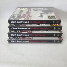 Clint Eastwood-Dirty Harry Collection-Deluxe Edition 2008, 4-DVDs Unopened NEW
