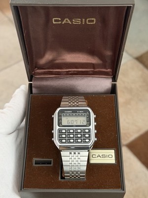 Rare Vintage Casio C-801 Men s Digital Calculator Watch JDM 1980s Module 133
