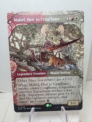 Mabel, Heir to Cragflame (Showcase) Bloomburrow Regular