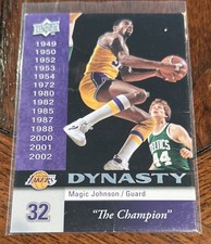 2008-09 Upper Deck - Los Angeles Lakers Dynasty Magic Johnson #LAL-15