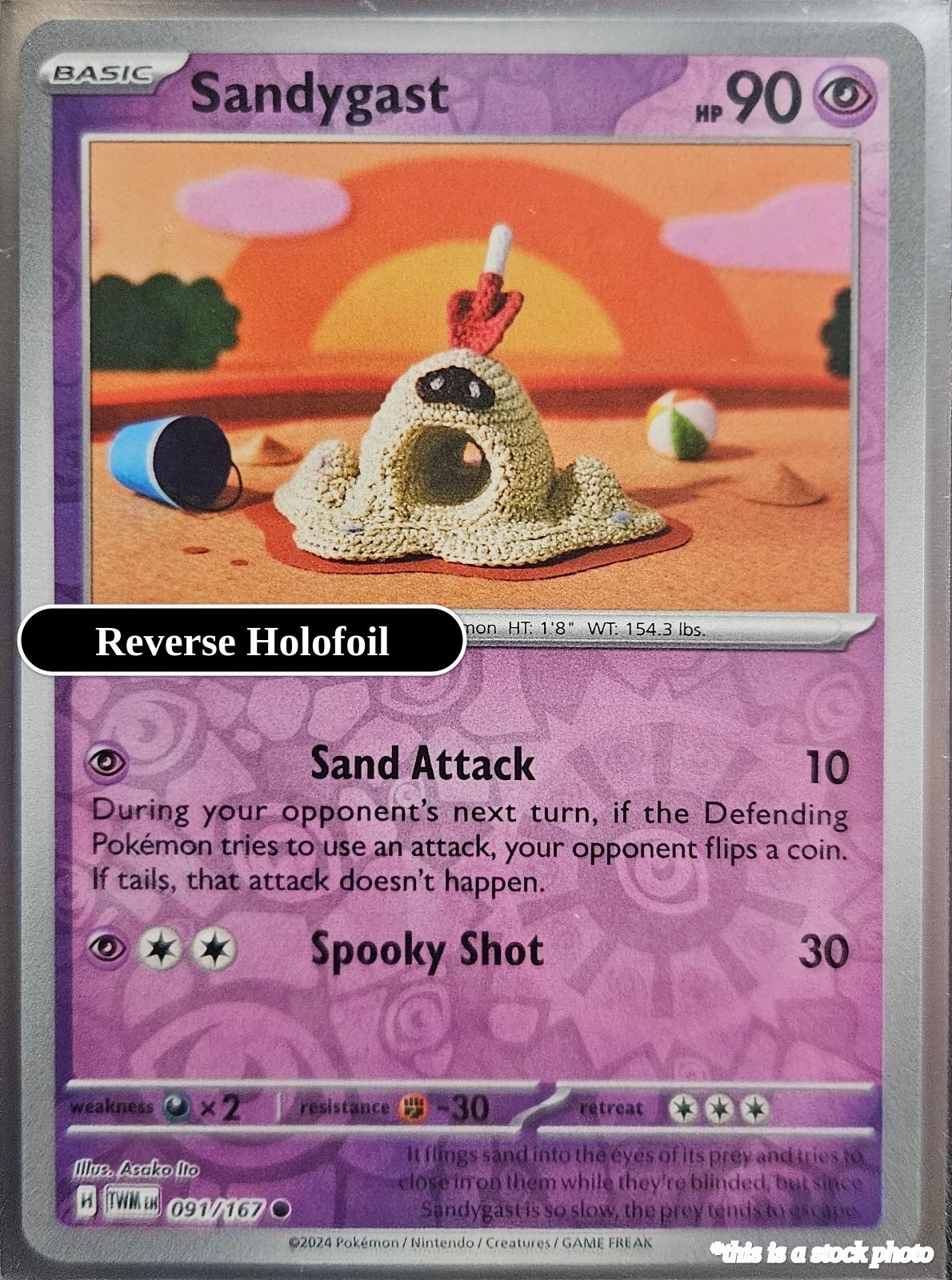 Sandygast TWM 091/167 Pokémon Common NM