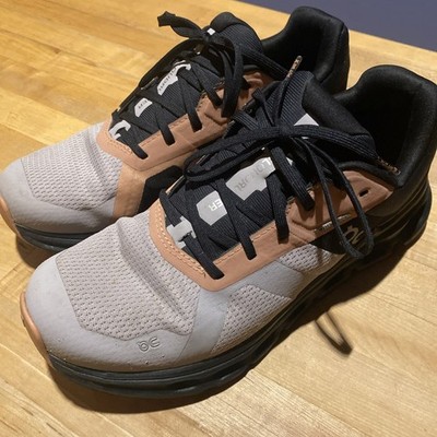 On Cloud Cloudrunner Waterproof Shoes Sneakers Peach Gray Women s - Size 8.5