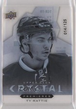 2014-15 Upper Deck Trilogy Crystal Rookies Tier 3 14/125 Ty Rattie #TCR-TR r7d