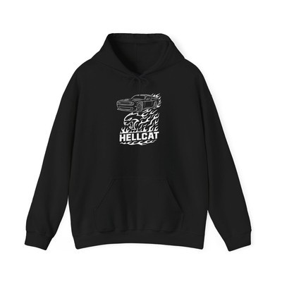 Dodge-Challenger-Hellcat SRT Men & Women Hoodie S-5XL