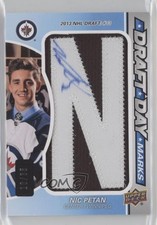 2015-16 SP Game-Used 10/35 Nicolas Petan Nic #DDM-NP Auto 2y5