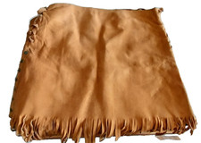 Vintage Glenbrook Suede Leather Mini skirt- NEW w/ tags JC Pennys- Size 11