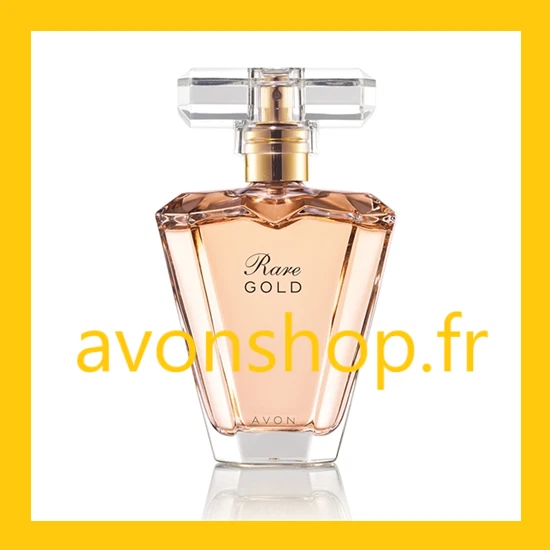 RARE GOLD EAU de Parfum AVON - fleur d'oranger, bergamote, ambre - Photo 1/1