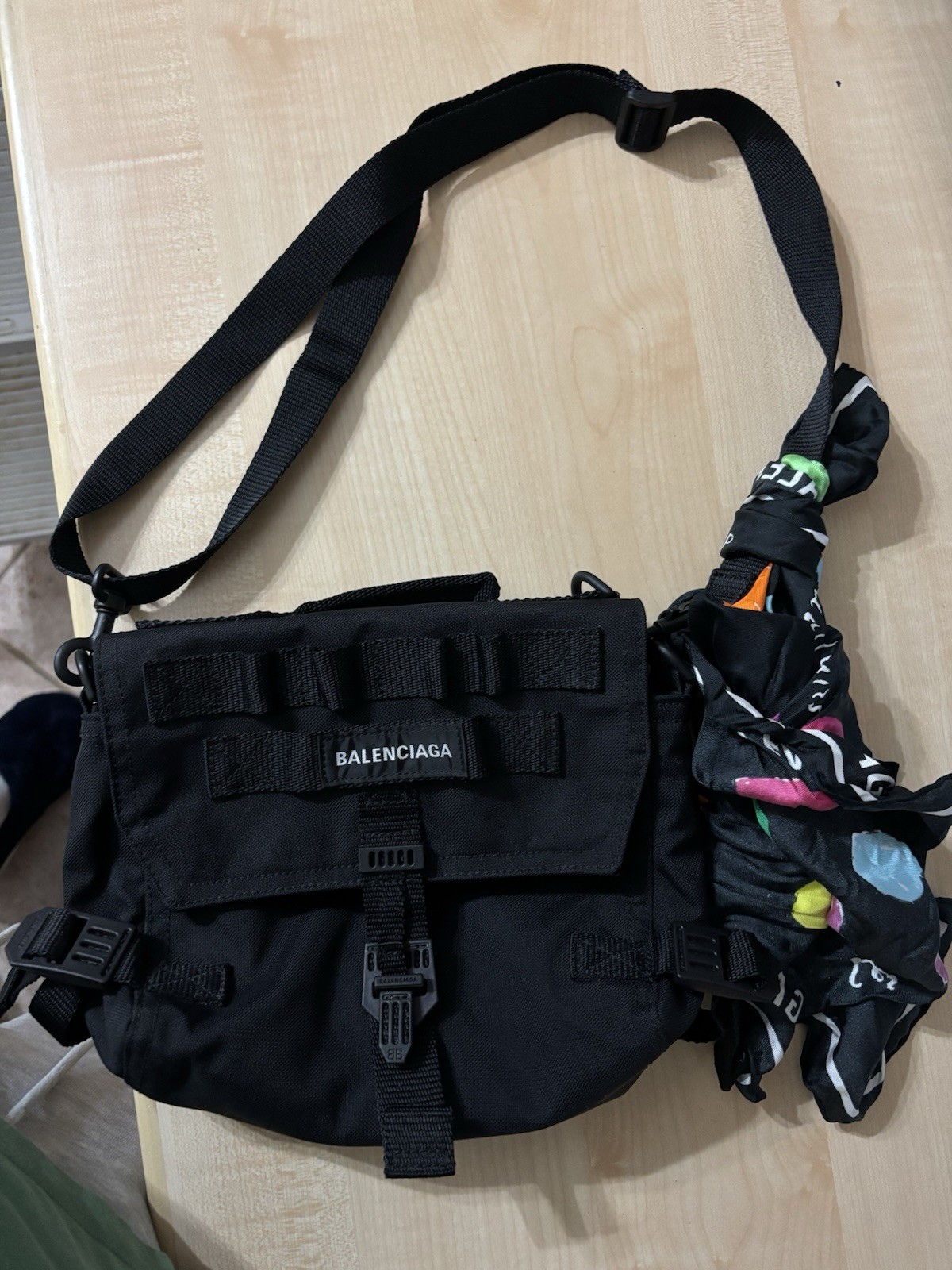 Marsupio Balenciaga Più Foulard Borsa Borsetta Usato Ottime Condizioni