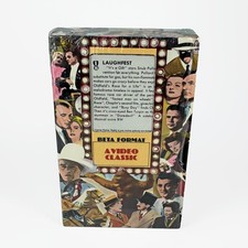 Beta Format Laughfest Betamax Meta Tape Movie Classic Blackhawk