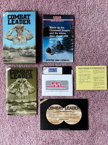 New ListingCombat Leader by SSI for Commodore 64 1983 complete with box great condition