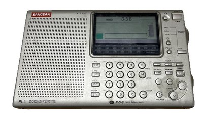Sangean ATS-909 Shortwave Radio Gold   Tested Working   AM/FM/SW/SSB PLL