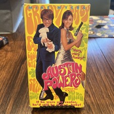 Austin Powers: International Man of Mystery VHS, 1997
