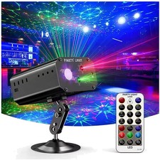 Multi-Effect Party Lights with Laser Projector