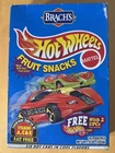 1990s Vintage Hot Wheels Brach’s Fruit Snacks Box ￼Ltd. edition 6 car promotion