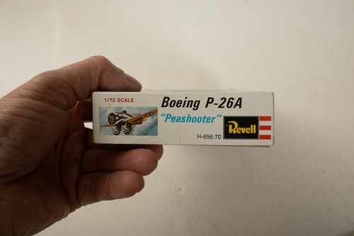 Revell Boeing P-26A (J2R) Modellino Aereo (JSF6) 1:72 Kit Plastica Peashooter H656 - Foto 5 di 8