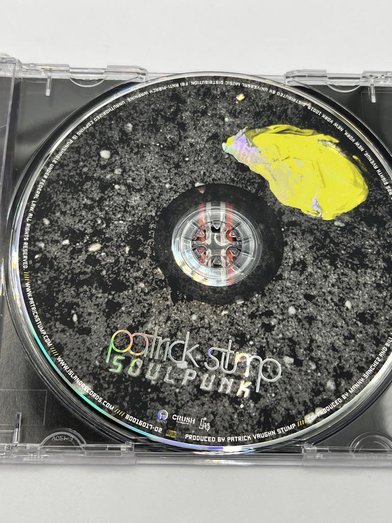 洋楽 PATRICK STUMP / SOUL PUNK Patrick Stump Soul Punk CD Rare 2011 Fallout Boy Solo Album