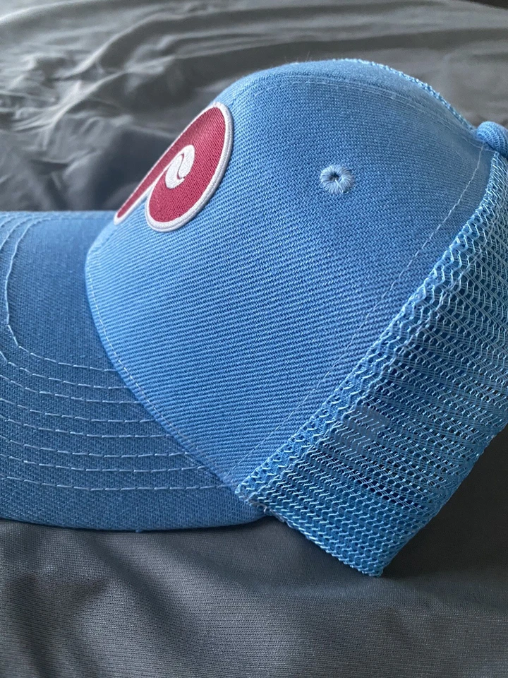 Philadelphia Phillies Vintage Throwback 1970’s Logo Baseball Trucker Hat Cap NEW - Image 3 of 4