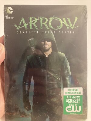 Arrow Season 3 DVD 5 Disc Set 2015 new sealed