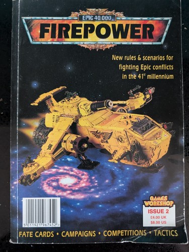 Rare Warhammer Epic 40k magazines, Nos 2,3,4,5,7 & Firepower No 2 - Picture 7 of 7