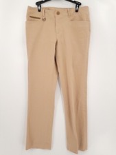 Lauren Ralph Lauren Women  s Bootcut Tan Pants Size 8 Cotton Blend Pockets
