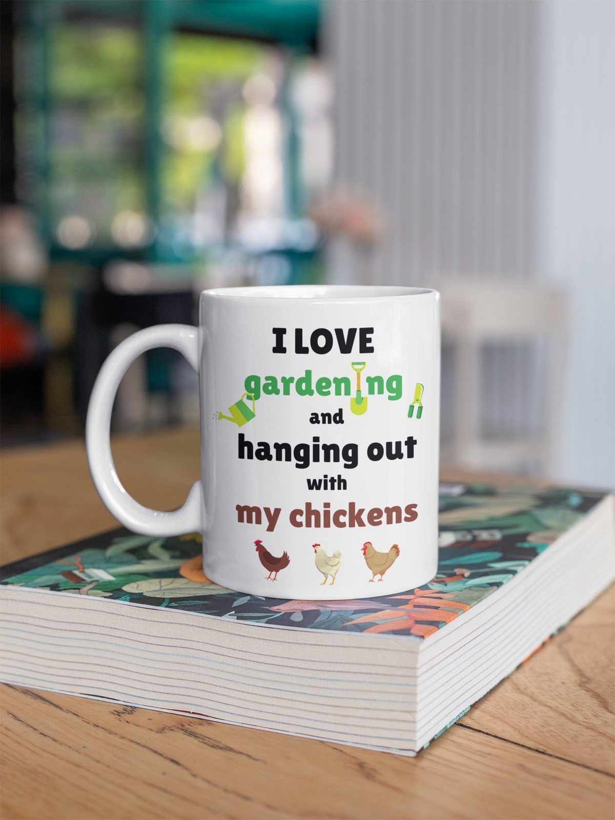 Gardening Mug Personalized Gift For Gardeners 11 Or 15 Oz.