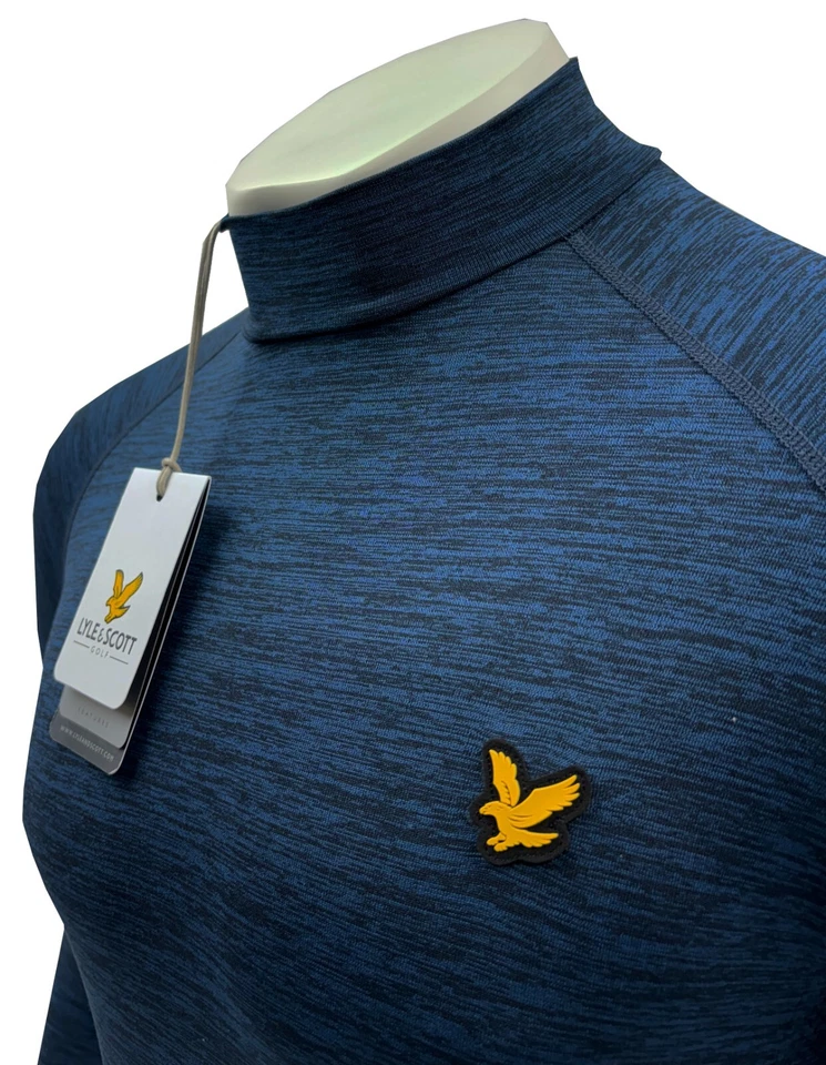 Lyle & Scott Golf Seamless Mock Neck Golf Base Layer - RRP £55 - Image 2 of 4