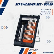 Kit Screwdriver Set 38 in 1 Repair Tools Aluminum Magnetic