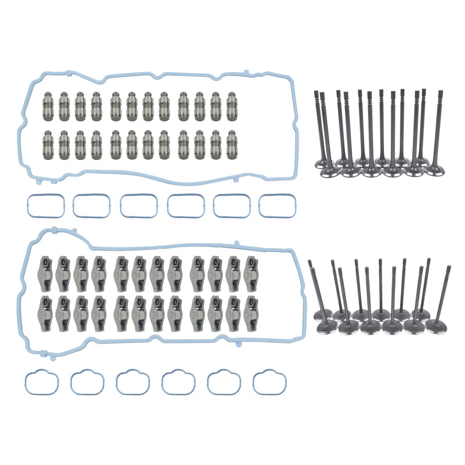 Intake Exhuast Valves Lifters Kit For 2011-2016 3.6L Chrysler Dodge Jeep Ram - Image 2 of 4
