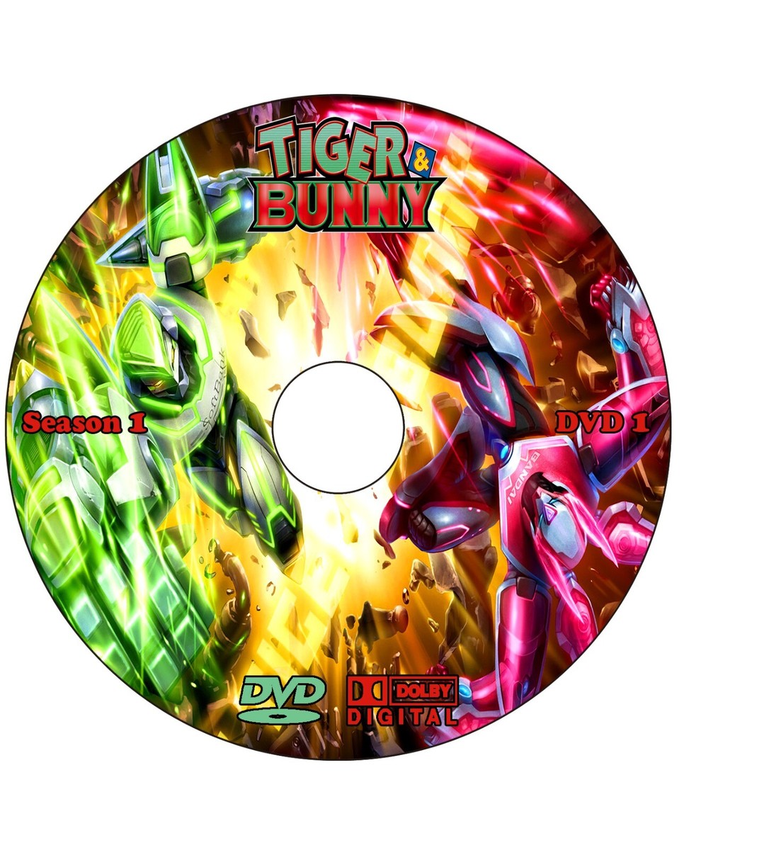 Tiger & Bunny Anime Series Collection Season 1-2 + Special +