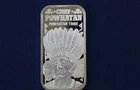 1975 The Silver Mint Chief Powhatan TSM-37 Silver Art Bar P0067