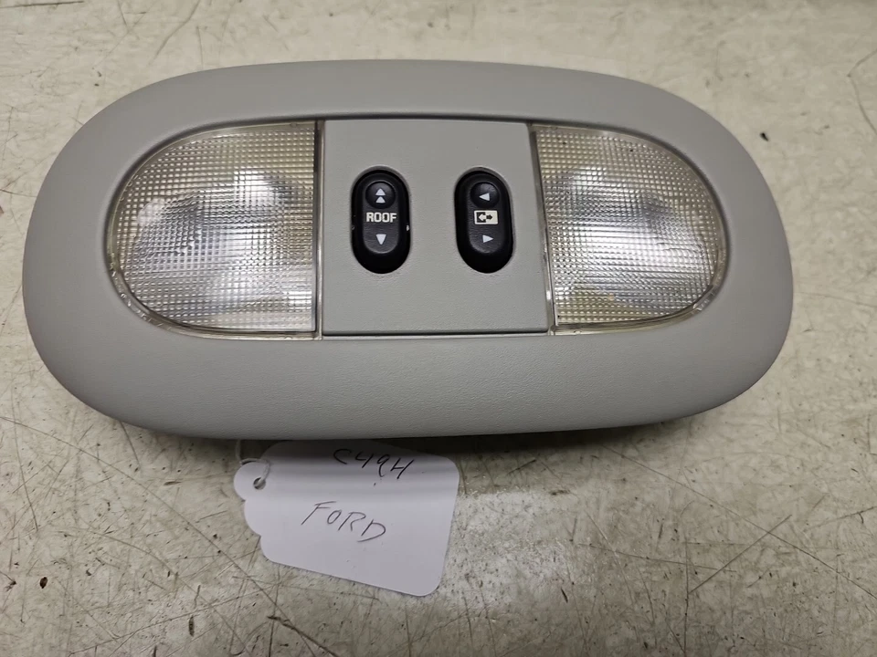 Ford F150 Lincoln Mark LT 2004-2008 luz domo techo corredizo techo corredizo interruptor gris C494 Foto 2 de 4