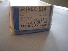 Stabelektrode -  Edelstahl V4A - GRINOX 514, 3,2 x 350mm, 140 St&uuml;ck