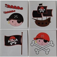 Piraten Tattoos Set 12-24X Freibeuter Pirat Kinder Geburtstag Party Mitgebsel