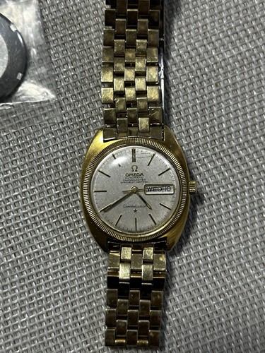 Omega Gold-Filled  Constellation Day Date Wristwatch Display Case Back 168.029 - Picture 8 of 10