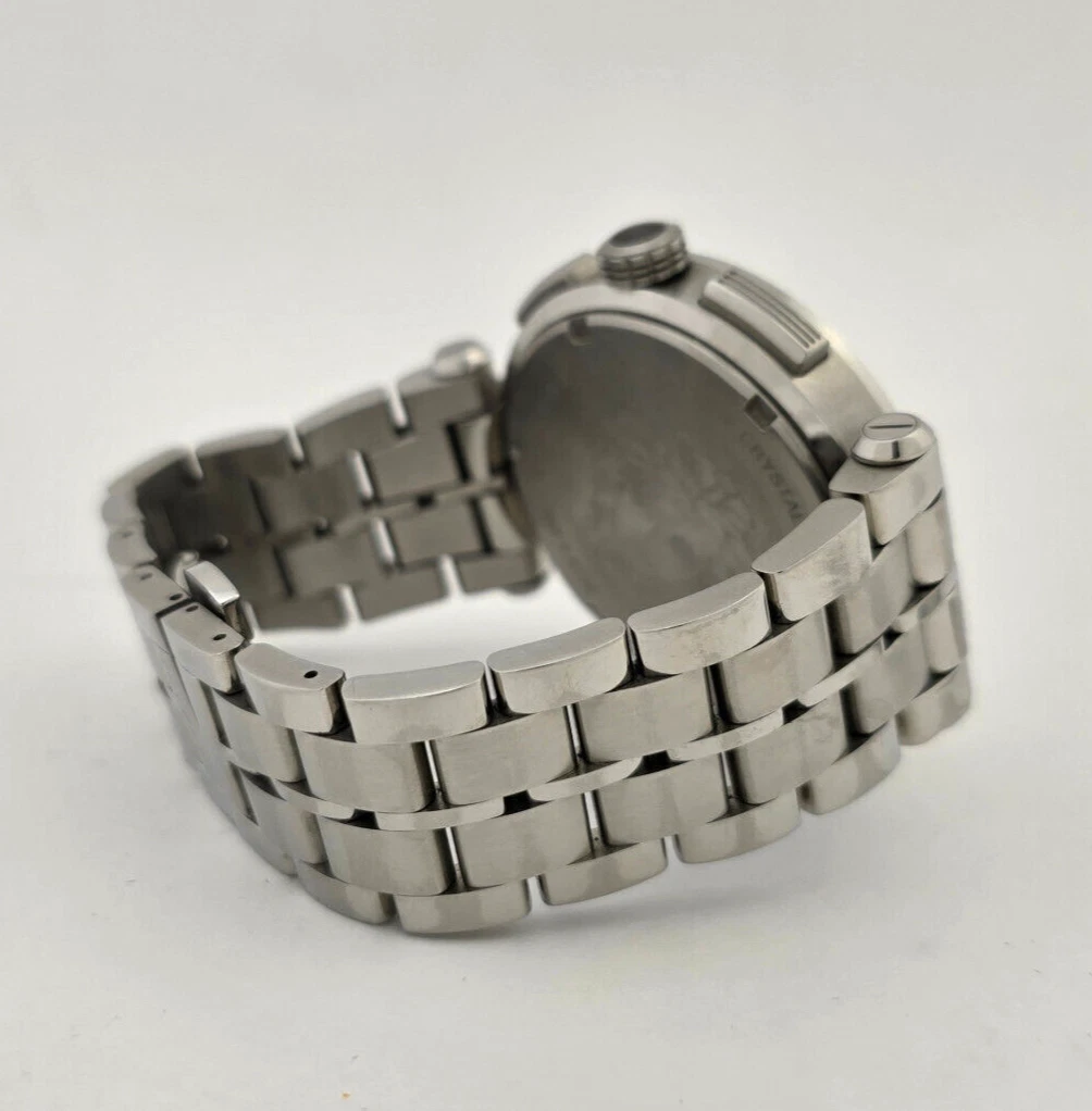 Orologio da uomo Versace Aion Cronografo Quadrante Argento Quarzo Quadrante Panda